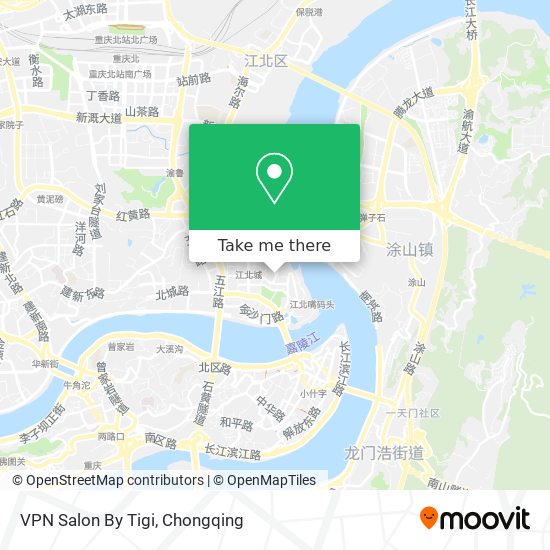 VPN Salon By Tigi map