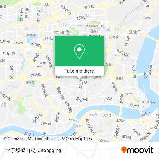 李子坝梁山鸡 map