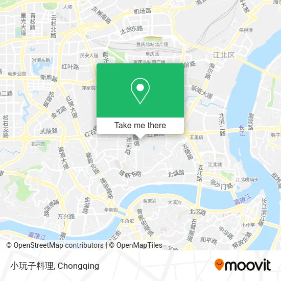 小玩子料理 map