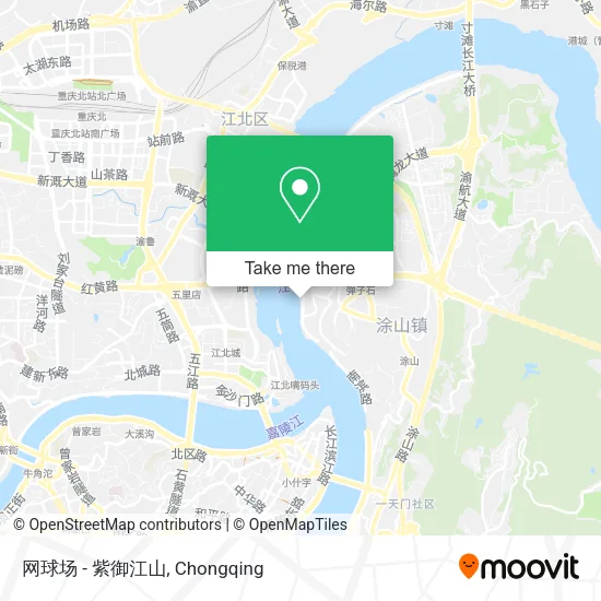 网球场 - 紫御江山 map