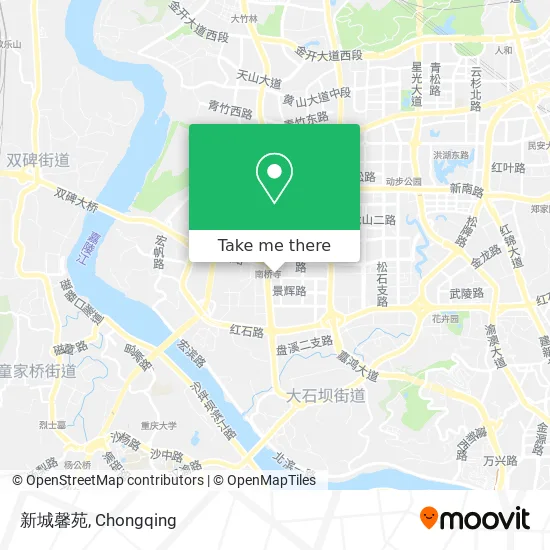 新城馨苑 map