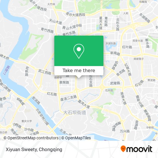 Xiyuan Sweety map
