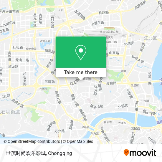 世茂时尚欢乐影城 map