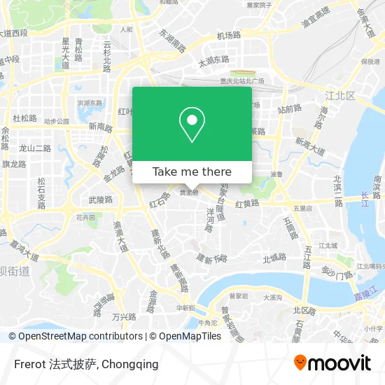 Frerot 法式披萨 map