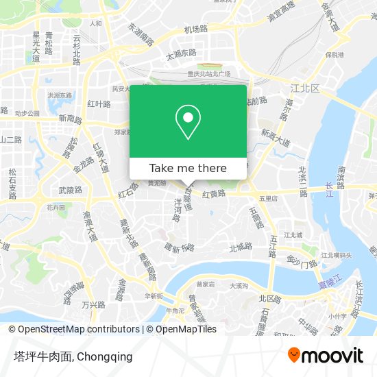 塔坪牛肉面 map