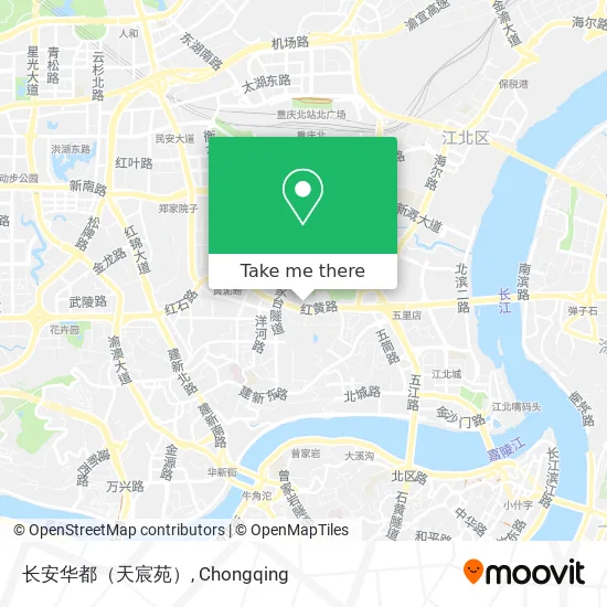 长安华都（天宸苑） map