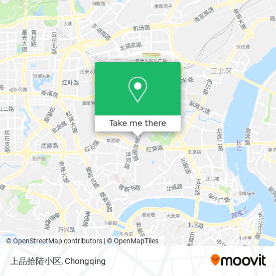 上品拾陆小区 map