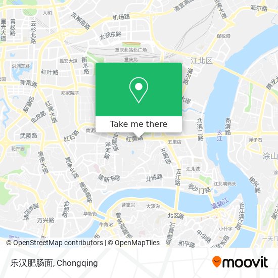 乐汉肥肠面 map
