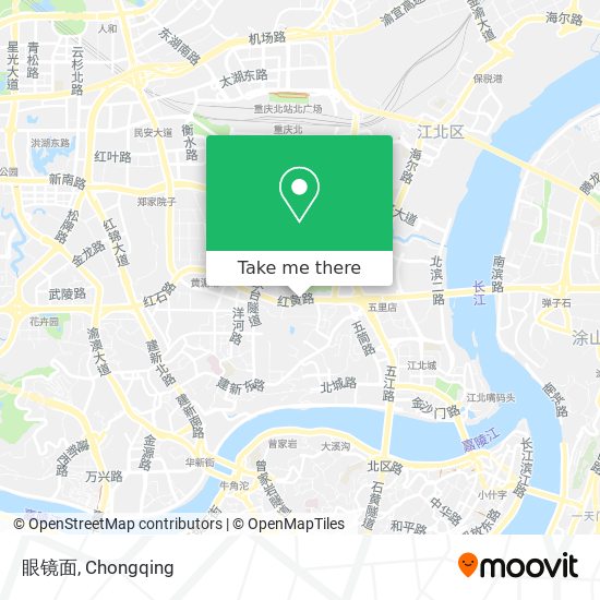 眼镜面 map