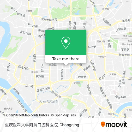 重庆医科大学附属口腔科医院 map