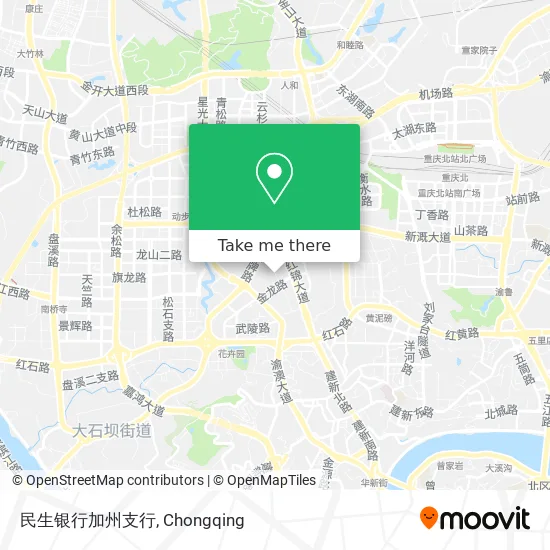 民生银行加州支行 map