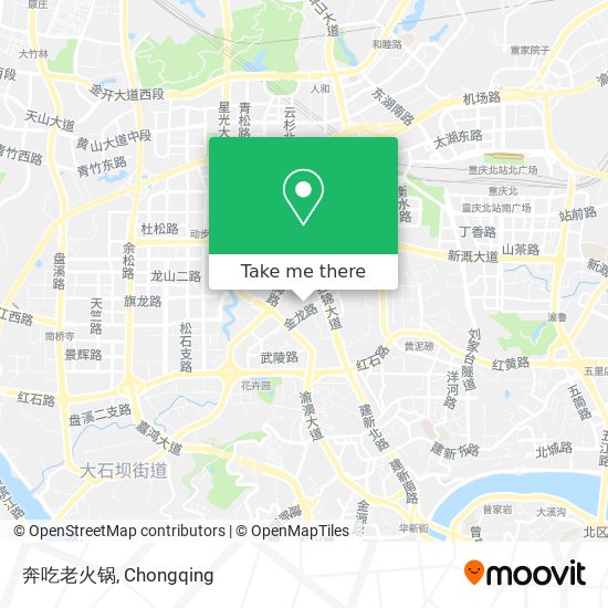 奔吃老火锅 map