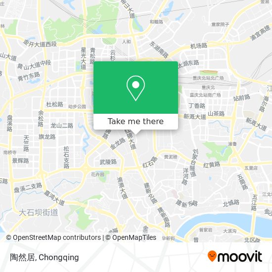 陶然居 map