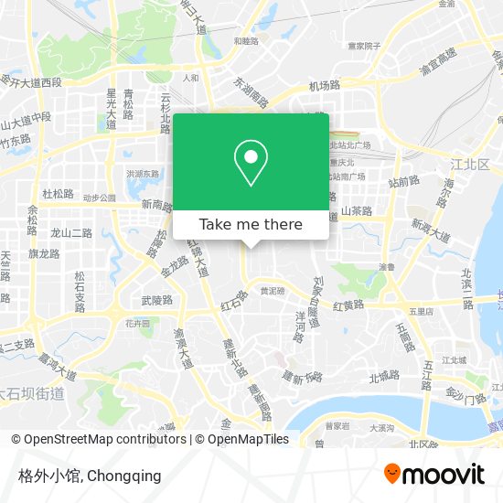格外小馆 map