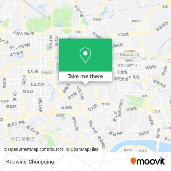 Knowine map