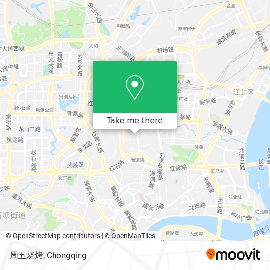 周五烧烤 map