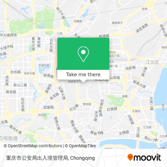 重庆市公安局出入境管理局 map
