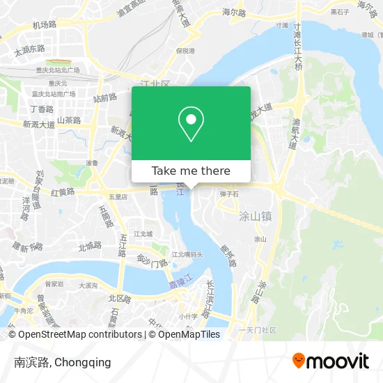 南滨路 map
