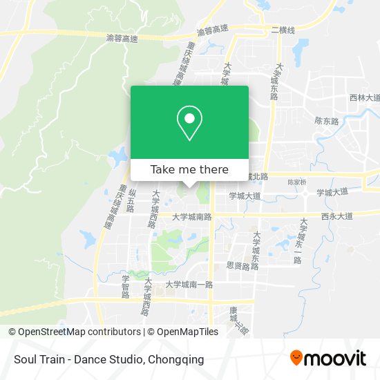 Soul Train - Dance Studio map