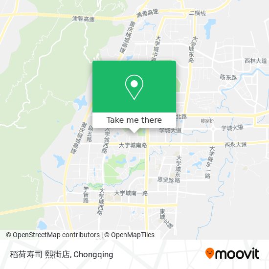 稻荷寿司 熙街店 map