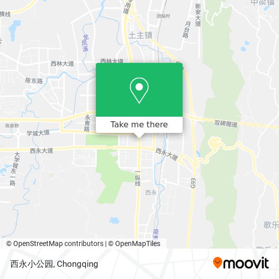 西永小公园 map
