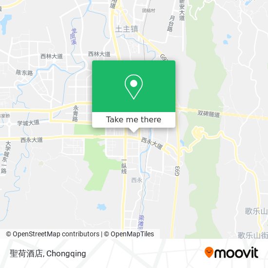 聖荷酒店 map
