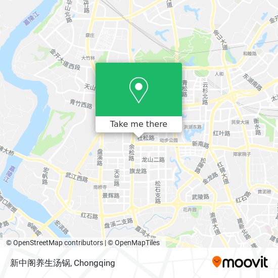 新中阁养生汤锅 map
