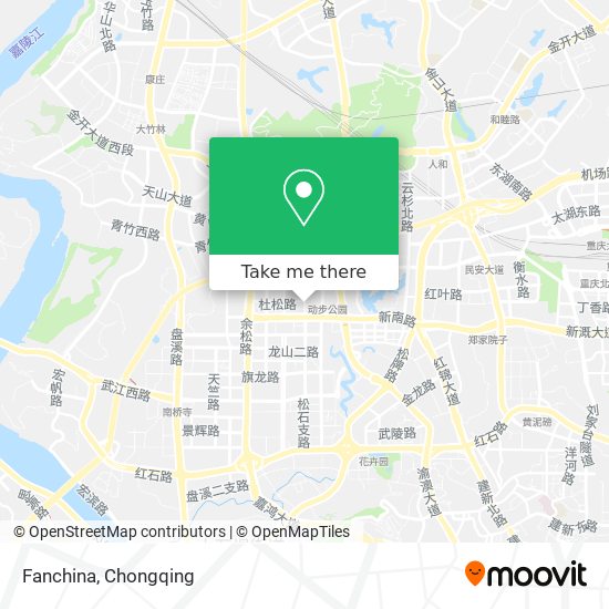 Fanchina map