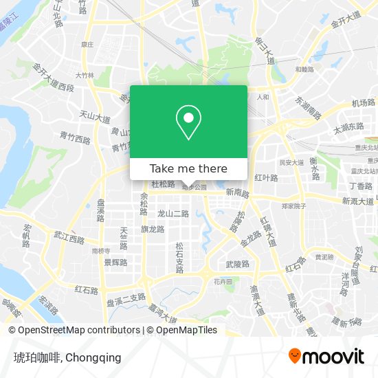 琥珀咖啡 map
