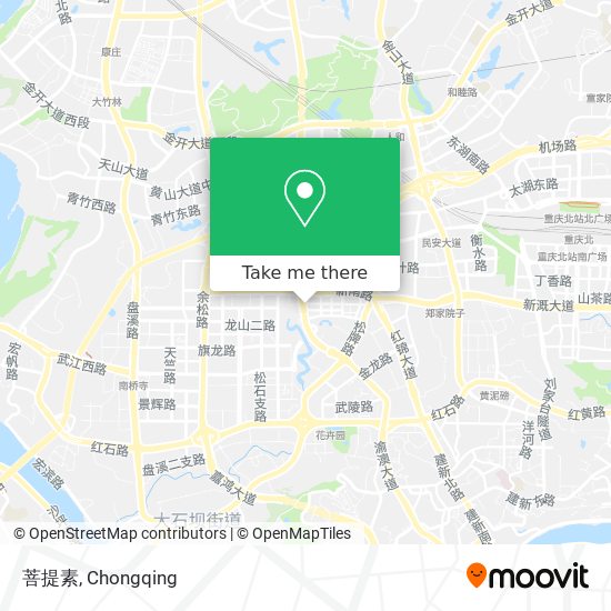 菩提素 map