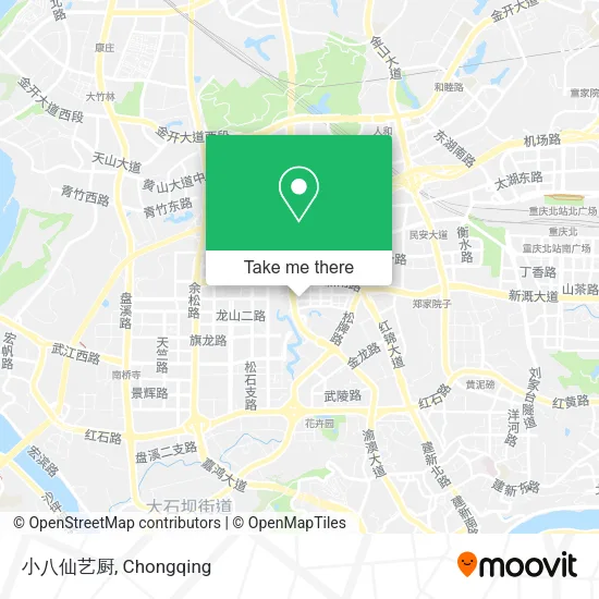 小八仙艺厨 map