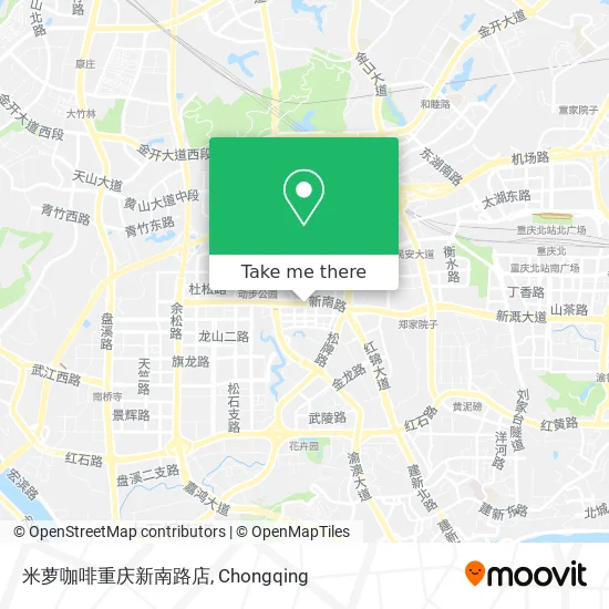 米萝咖啡重庆新南路店 map
