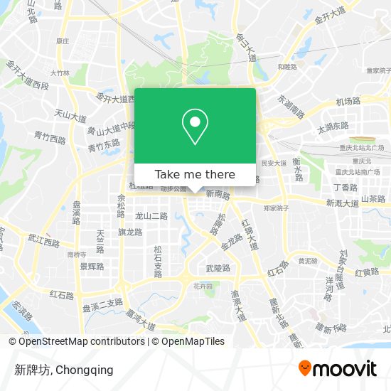 新牌坊 map