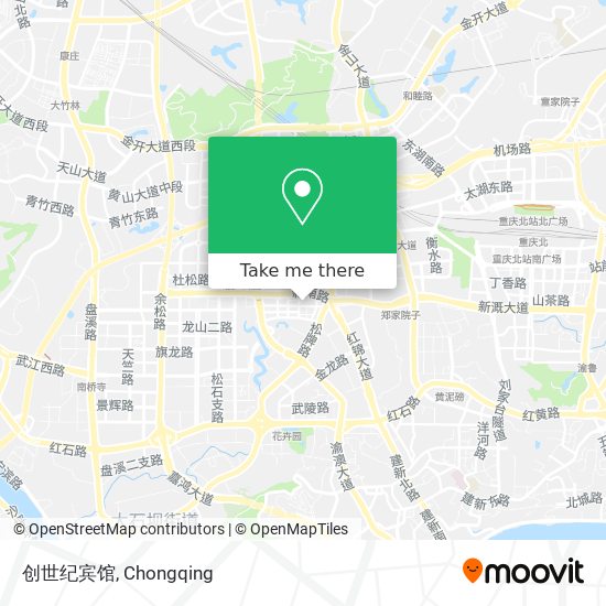 创世纪宾馆 map