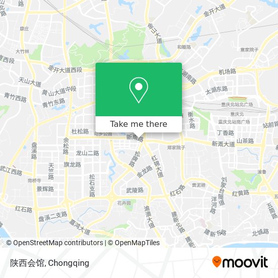 陕西会馆 map