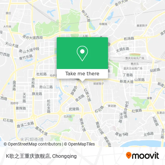 K歌之王重庆旗舰店 map