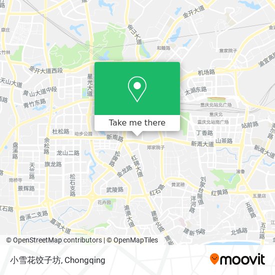 小雪花饺子坊 map