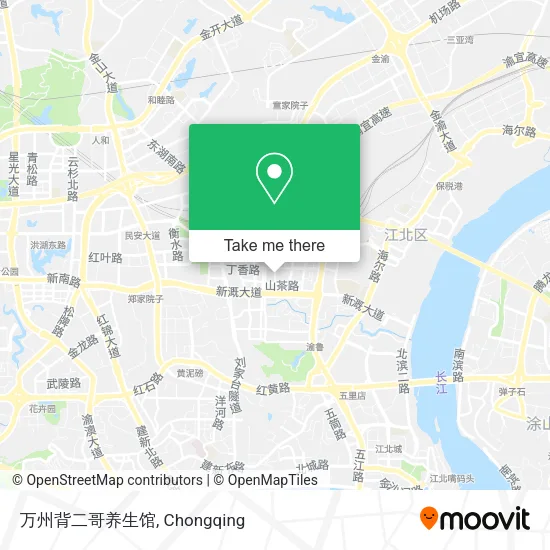 万州背二哥养生馆 map