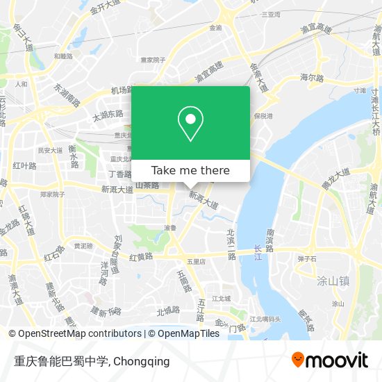 重庆鲁能巴蜀中学 map