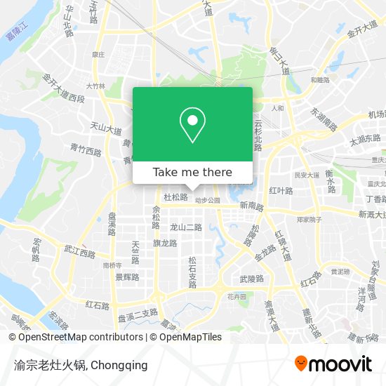 渝宗老灶火锅 map