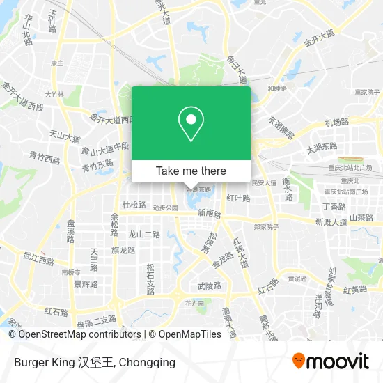 Burger King 汉堡王 map
