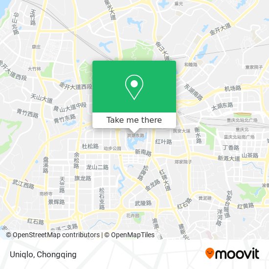 Uniqlo map