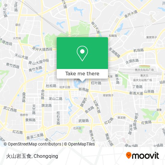 火山岩玉食 map