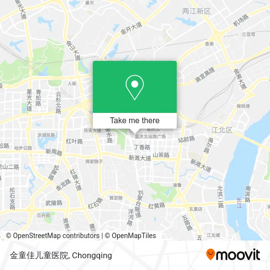 金童佳儿童医院 map