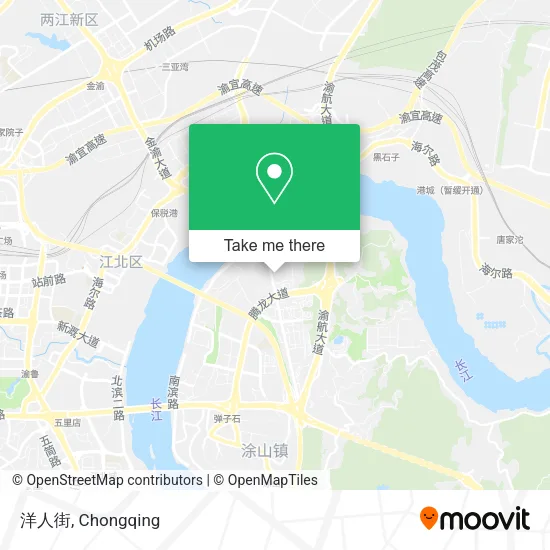 洋人街 map