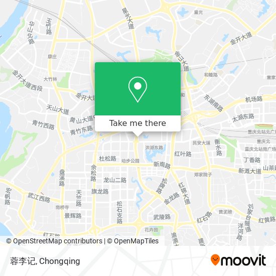 蓉李记 map