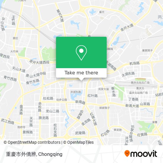 重慶市外僑辨 map