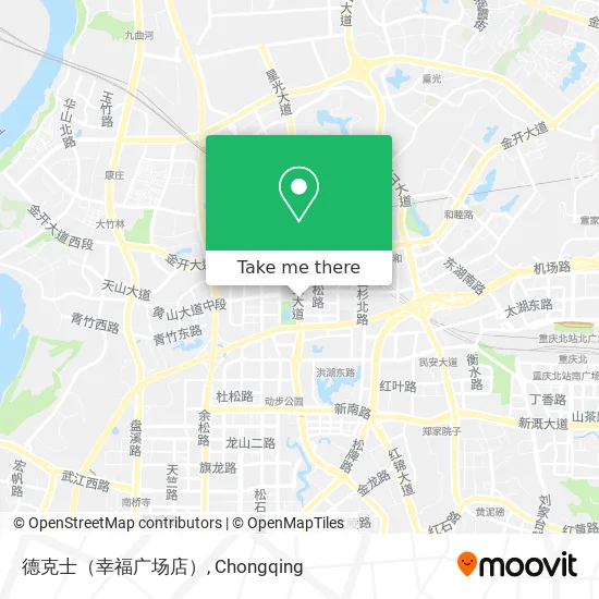 德克士（幸福广场店） map