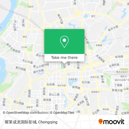 耀莱成龙国际影城 map