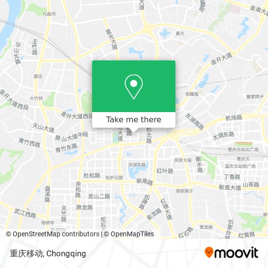 重庆移动 map